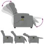 Sillón reclinable de masaje eléctrico tela gris claro von , Sessel - Ref: Foro24-3206570, Preis: 288,31 €, Rabatt: %