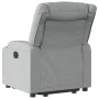 Sillón eléctrico reclinable elevable de tela gris claro by , Armchairs - Ref: Foro24-3206579, Price: 380,45 €, Discount: %