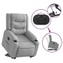 Sillón eléctrico reclinable elevable de tela gris claro by , Armchairs - Ref: Foro24-3206579, Price: 380,45 €, Discount: %