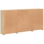 Aparador con luces LED roble Sonoma 202x37x100 cm | Foro24.es | Tu tienda online para hogar, jardín y más Foro24.es