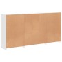 Aparador con luces LED blanco 202x37x100 cm by , Sideboards - Ref: Foro24-3209184, Price: 249,02 €, Discount: %