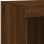 Aparador con luces LED roble marrón 202x37x100 cm von , Sideboards - Ref: Foro24-3209190, Preis: 269,71 €, Rabatt: %