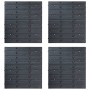 Kit de cajas de almacenaje 29 pzas paneles de pared rojo/negro | Foro24.es | Tu tienda online para hogar, jardín y más Foro24.es