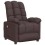 Sillón de masaje eléctrico tela marrón oscuro | Foro24.es | Tu tienda online para hogar, jardín y más Foro24.es
