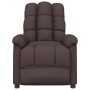 Sillón de masaje eléctrico tela marrón oscuro | Foro24.es | Tu tienda online para hogar, jardín y más Foro24.es