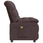 Sillón de masaje eléctrico tela marrón oscuro | Foro24.es | Tu tienda online para hogar, jardín y más Foro24.es
