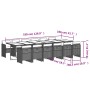 Set comedor de jardín con cojines 13 pzas ratán sintético negro von , Gartensets - Ref: Foro24-3210591, Preis: 1,00 €, Rabatt: %