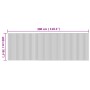 Alfombra rectangular bambú color natural 100x300 cm by , Rugs - Ref: Foro24-376811, Price: 42,68 €, Discount: %