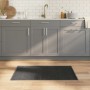 Alfombra rectangular bambú gris 60x100 cm | Foro24.es | Tu tienda online para hogar, jardín y más Foro24.es