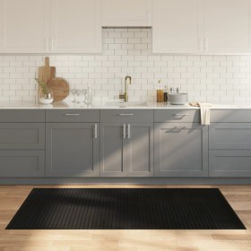 Alfombra rectangular bambú negro 100x200 cm von , Teppiche - Ref: Foro24-376942, Preis: 34,24 €, Rabatt: %