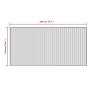 Alfombra rectangular bambú negro 100x200 cm von , Teppiche - Ref: Foro24-376942, Preis: 34,26 €, Rabatt: %