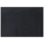 Alfombra rectangular bambú negro 70x100 cm | Foro24.es | Tu tienda online para hogar, jardín y más Foro24.es