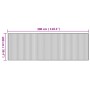 Alfombra rectangular bambú color natural 100x300 cm von , Teppiche - Ref: Foro24-376949, Preis: 46,25 €, Rabatt: %