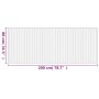 Alfombra rectangular bambú color natural claro 80x200 cm by , Rugs - Ref: Foro24-376909, Price: 28,40 €, Discount: %