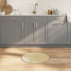 Alfombra redonda bambú color natural claro 60 cm by , Rugs - Ref: Foro24-376975, Price: 14,23 €, Discount: %