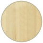 Alfombra redonda bambú color natural claro 60 cm von , Teppiche - Ref: Foro24-376975, Preis: 14,23 €, Rabatt: %