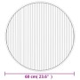 Alfombra redonda bambú color natural claro 60 cm von , Teppiche - Ref: Foro24-376975, Preis: 14,23 €, Rabatt: %