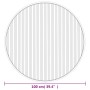Alfombra redonda bambú marrón oscuro 100 cm von , Teppiche - Ref: Foro24-376989, Preis: 20,58 €, Rabatt: %