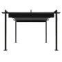 Garden gazebo with retractable roof anthracite gray 3x3 m by vidaXL, Tents and gazebos - Ref: Foro24-318535, Price: 437,95 €,...