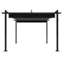 Gartenpavillon mit ausfahrbarem Dach anthrazitgrau 3x3 m von vidaXL, Zelte und Pavillons - Ref: Foro24-318535, Preis: 445,29 ...