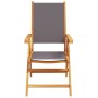 Set de comedor de jardín 7 pzas tela madera maciza antracita von , Gartensets - Ref: Foro24-3281725, Preis: 726,70 €, Rabatt: %