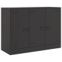 Aparador de acero negro 99x39x73 cm von , Sideboards - Ref: Foro24-841721, Preis: 161,40 €, Rabatt: %
