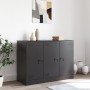 Aparador de acero negro 99x39x73 cm von , Sideboards - Ref: Foro24-841721, Preis: 161,40 €, Rabatt: %