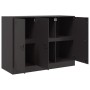 Aparador de acero negro 99x39x73 cm von , Sideboards - Ref: Foro24-841721, Preis: 161,40 €, Rabatt: %