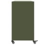 Aparador de acero verde oliva 100,5x39x72 cm by , Sideboards - Ref: Foro24-846738, Price: 162,60 €, Discount: %