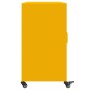 Aparador de acero amarillo mostaza 100,5x39x72 cm de , Aparadores - Ref: Foro24-846683, Precio: 166,64 €, Descuento: %