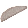Alfombrillas de escalera 10 unidades marrón claro 56x17x3 cm by , Stair mats - Ref: Foro24-149739, Price: 43,45 €, Discount: %