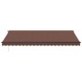 Toldo retráctil automático marrón 500x300 cm by , Awnings - Ref: Foro24-3310218, Price: 484,93 €, Discount: %