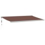 Toldo retráctil automático marrón 500x300 cm von , Markisen - Ref: Foro24-3215732, Preis: 667,12 €, Rabatt: %