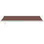 Toldo retráctil automático marrón 500x300 cm von , Markisen - Ref: Foro24-3215732, Preis: 667,12 €, Rabatt: %