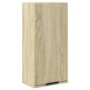 Armario de baño de pared color roble Sonoma 32x20x67 cm by , bathroom vanities - Ref: Foro24-849654, Price: 45,35 €, Discount: %