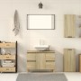 Armario de baño de pared color roble Sonoma 32x20x67 cm by , bathroom vanities - Ref: Foro24-849654, Price: 45,35 €, Discount: %