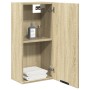 Armario de baño de pared color roble Sonoma 32x20x67 cm by , bathroom vanities - Ref: Foro24-849654, Price: 45,35 €, Discount: %