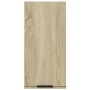 Armario de baño de pared color roble Sonoma 32x20x67 cm by , bathroom vanities - Ref: Foro24-849654, Price: 45,35 €, Discount: %