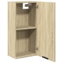 Armario de baño de pared color roble Sonoma 32x20x67 cm by , bathroom vanities - Ref: Foro24-849654, Price: 45,35 €, Discount: %