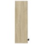 Armario de baño de pared color roble Sonoma 32x20x67 cm by , bathroom vanities - Ref: Foro24-849654, Price: 45,35 €, Discount: %