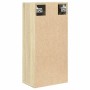 Armario de baño de pared color roble Sonoma 32x20x67 cm by , bathroom vanities - Ref: Foro24-849654, Price: 45,35 €, Discount: %