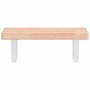 Estante de lavabo de pared de acero y madera maciza de haya by , bathroom vanities - Ref: Foro24-3302326, Price: 68,50 €, Dis...