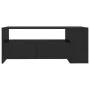 Black engineered wood coffee table 102x55x42 cm by vidaXL, Coffee table - Ref: Foro24-810918, Price: 90,93 €, Discount: %
