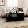 Black engineered wood coffee table 102x55x42 cm by vidaXL, Coffee table - Ref: Foro24-810918, Price: 87,08 €, Discount: %