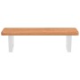 Estante de lavabo de pared de acero y madera maciza de haya by , bathroom vanities - Ref: Foro24-3302370, Price: 69,93 €, Dis...