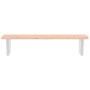 Estante de lavabo de pared de acero y madera maciza de haya by , bathroom vanities - Ref: Foro24-3302434, Price: 106,23 €, Di...