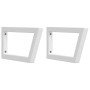 Estante de lavabo de pared de acero y madera maciza de roble by , bathroom vanities - Ref: Foro24-3302602, Price: 94,54 €, Di...