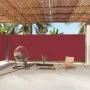 Red retractable side awning 220x1000 cm by vidaXL, Umbrellas - Ref: Foro24-318053, Price: 128,85 €, Discount: %