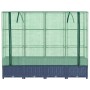Arriate con cubierta invernadero aspecto ratán 160x40x138 cm by , Pots and planters - Ref: Foro24-4015830, Price: 123,35 €, D...