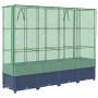 Arriate con cubierta invernadero aspecto ratán 160x40x138 cm by , Pots and planters - Ref: Foro24-4015830, Price: 123,35 €, D...